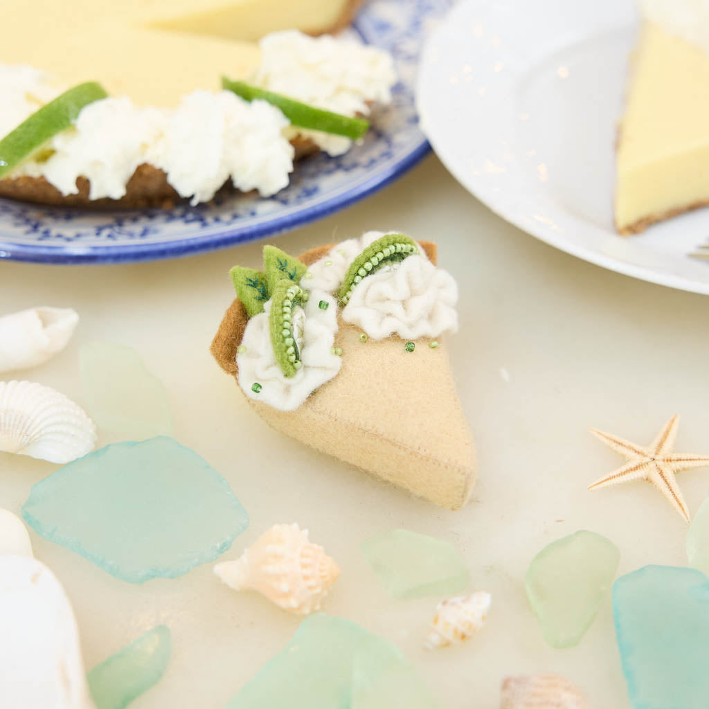 Key Lime Pie Slice