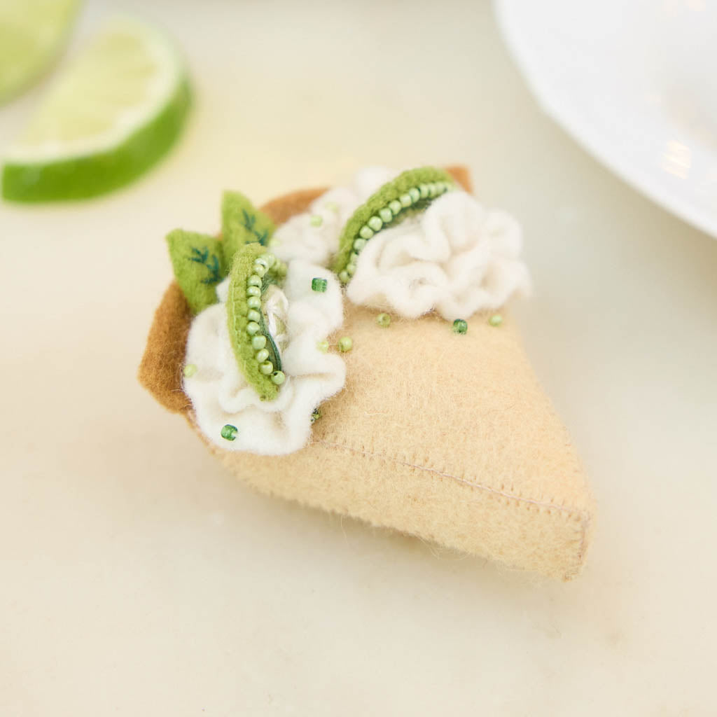 Key Lime Pie Slice