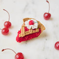 Cherry Pie Slice Ornament
