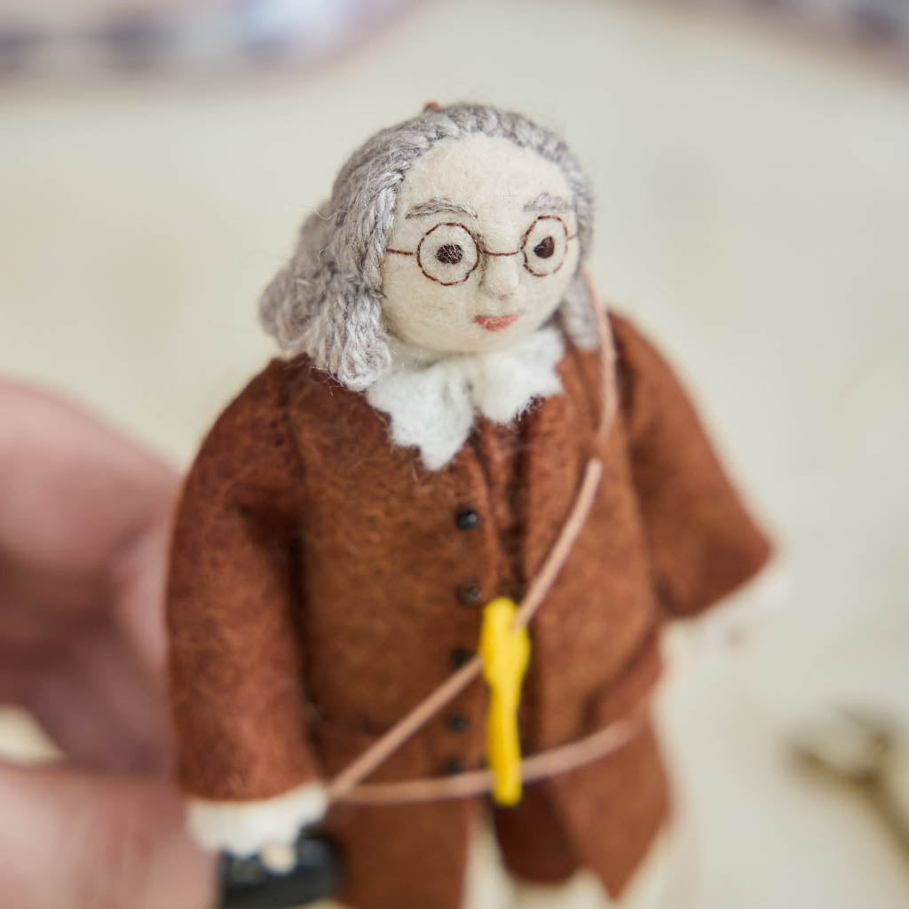 Benjamin Franklin Ornament