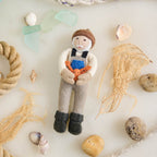 Dungeness Crab King Ornament