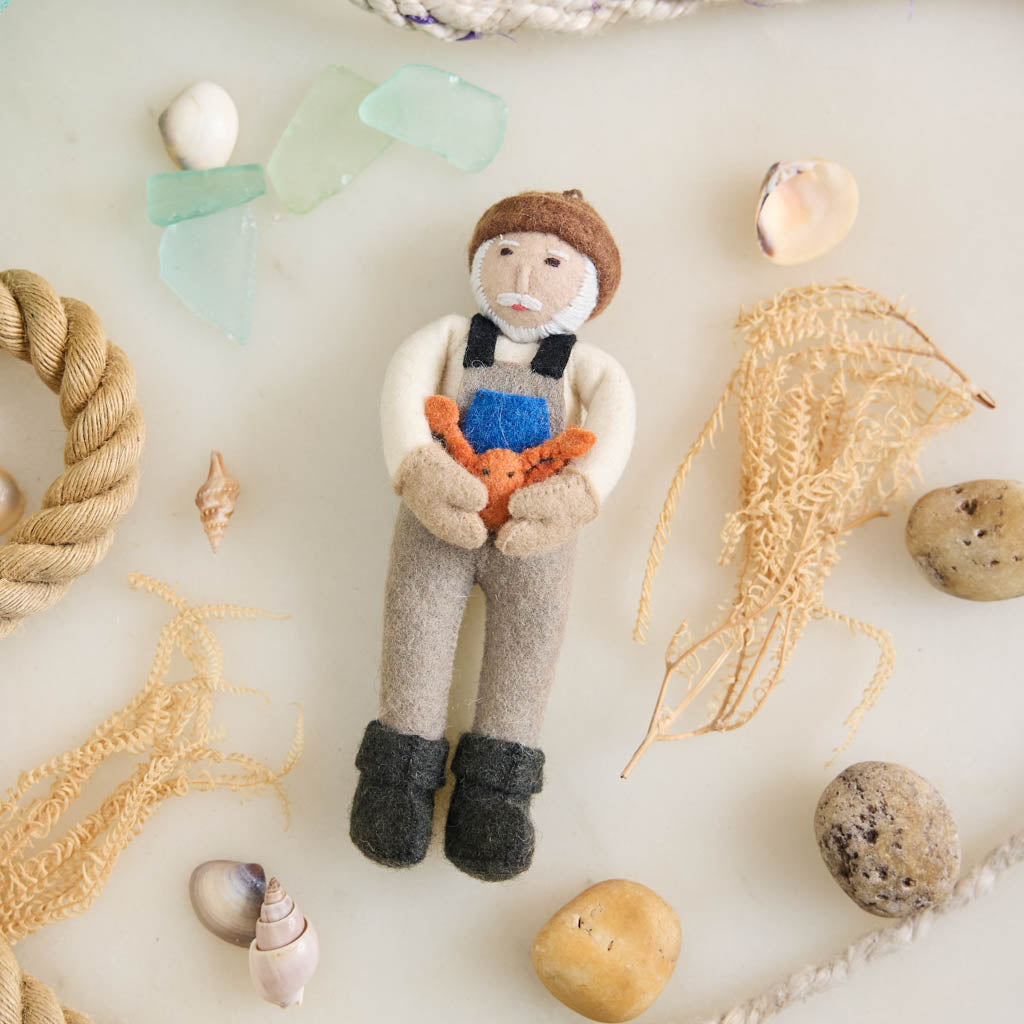 Dungeness Crab King Ornament