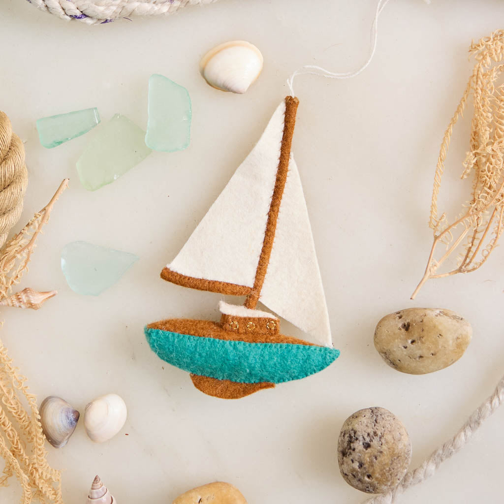 Sailboat Ornament