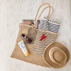 Raffia Tote Bag