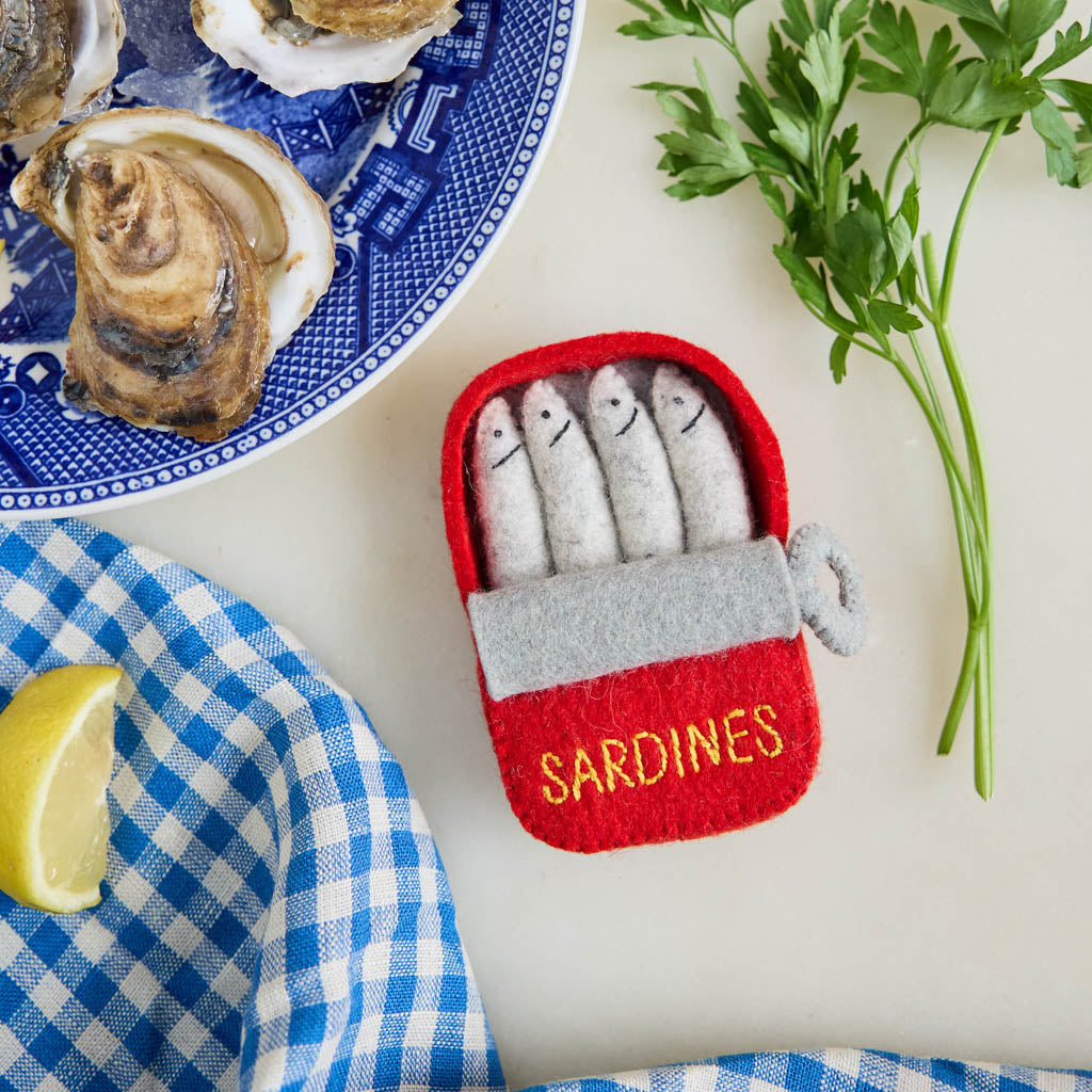 Red Tin of Sardines