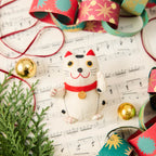 Lucky Japanese Kitty Ornament
