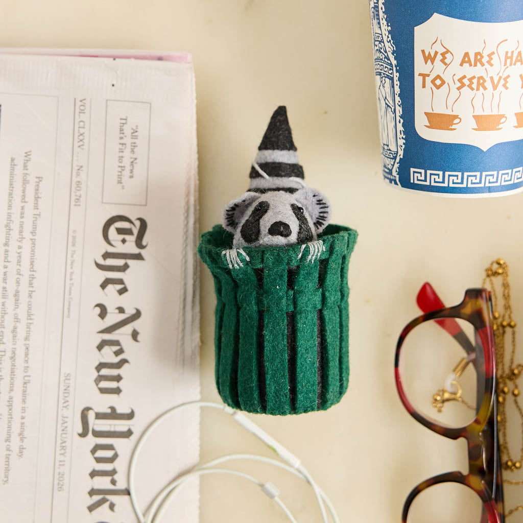 Trash Raccoon Ornament