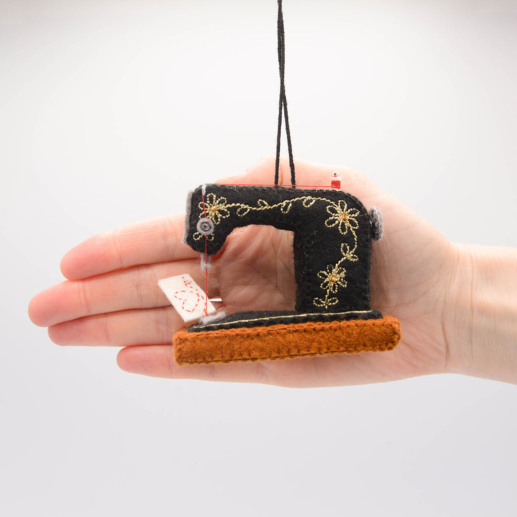 Antique Sewing Machine Ornament