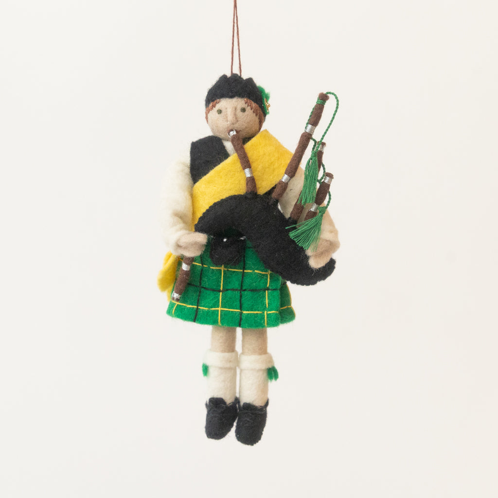 Bagpiper Ornament