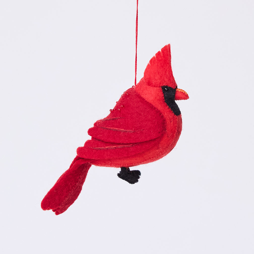 Cardinal Ornament