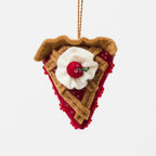 Cherry Pie Slice Ornament