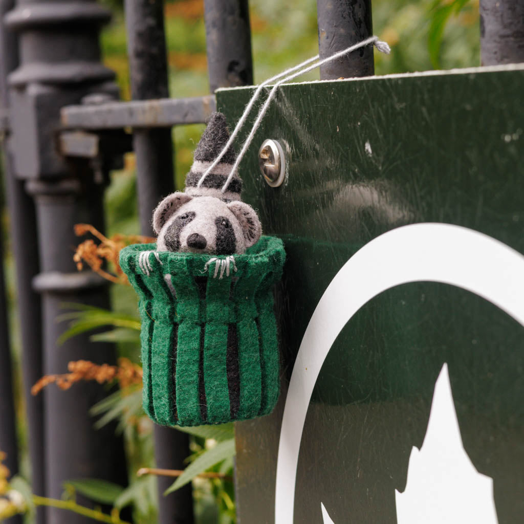 Trash Raccoon Ornament