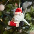 Santa Shark Santa Leg