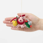 Festive Farm Animals Ornament