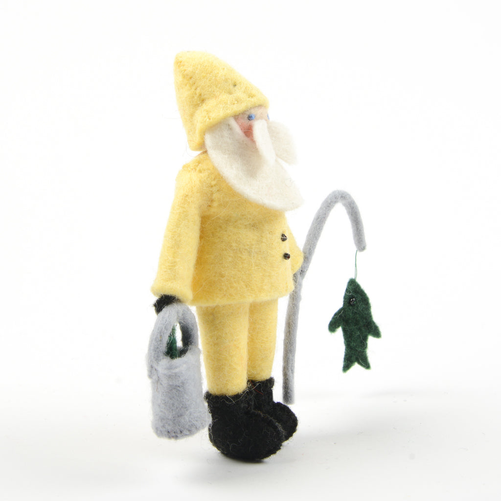 Fishing on Docks Santa