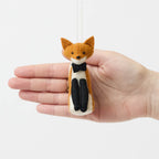 Fox Groom Ornament