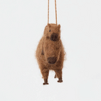 Fuzzy Capybara with Baby