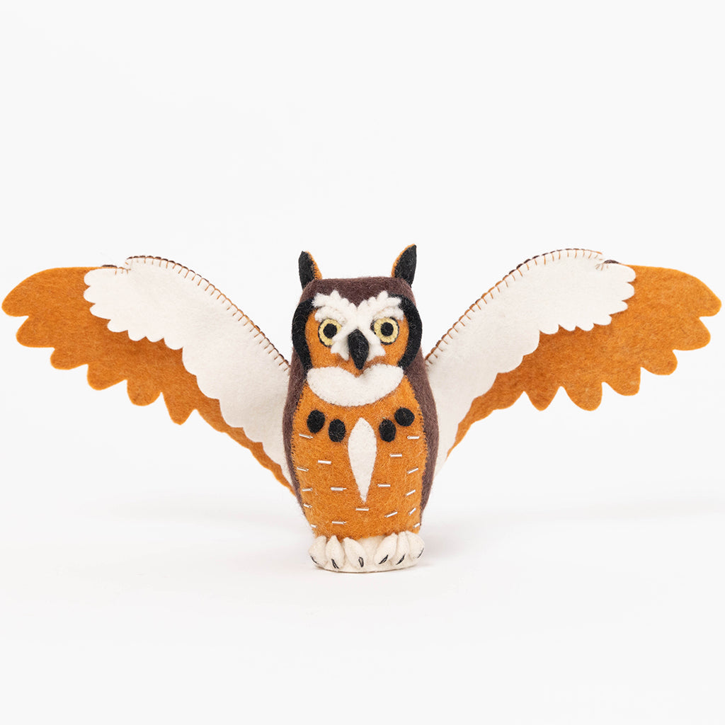 Horned Owl Tree Topper