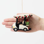 Holiday Golf Cart Ornament