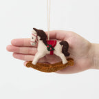 Holiday Rocking Horse Ornament