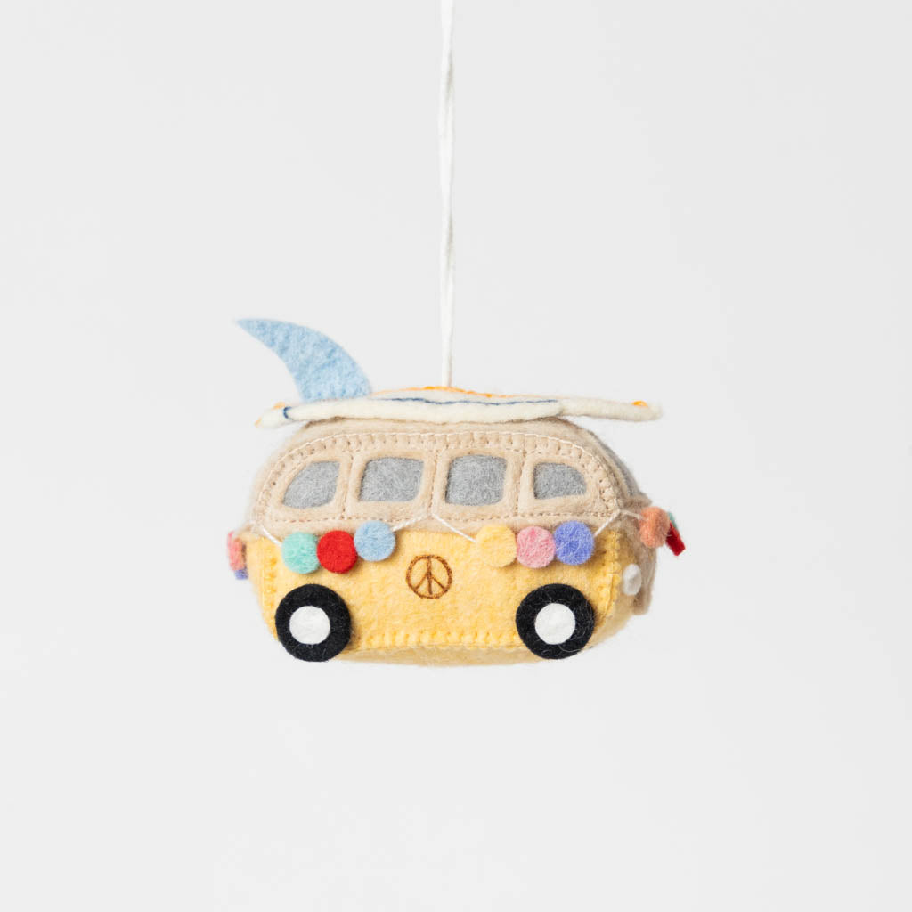 Surf's Up Hippie Bus