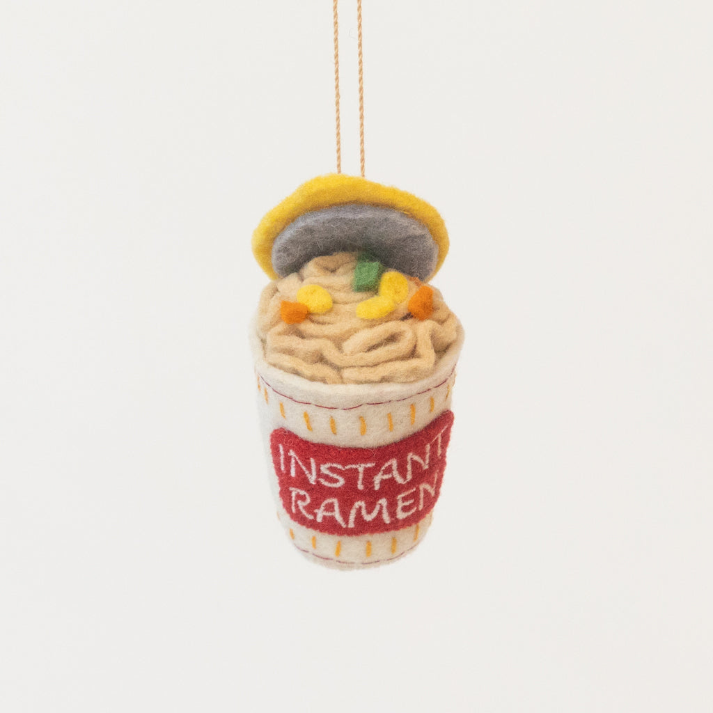 Instant Ramen Cup Ornament