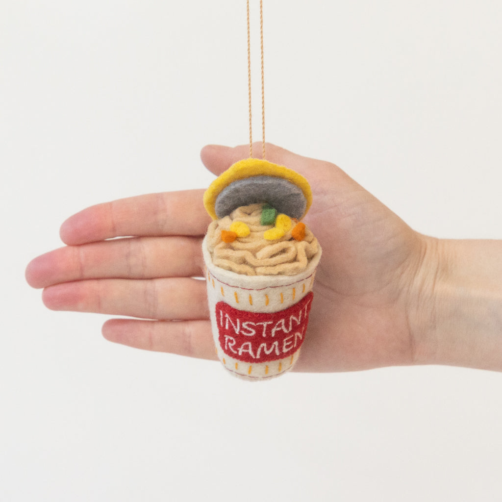 Instant Ramen Cup Ornament
