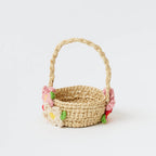 Mini Basket Multicolored Flowers