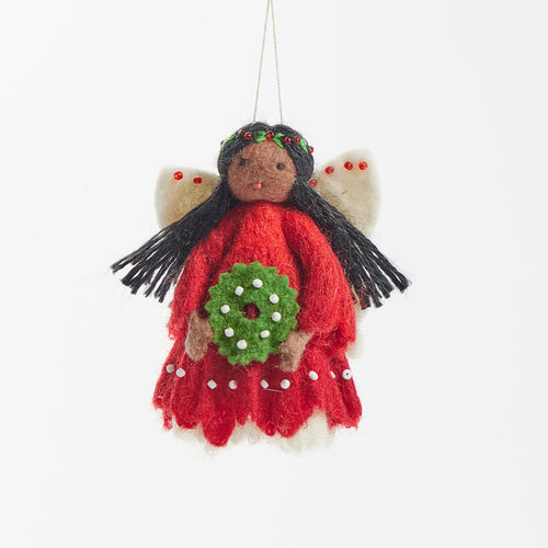 Christmas Spirit Ornament Brown