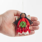 Christmas Spirit Ornament Brown