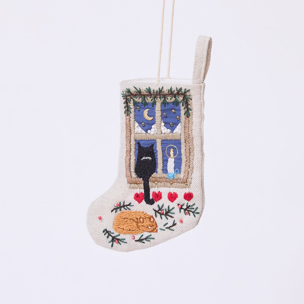 Mini Cats Stocking Ornament
