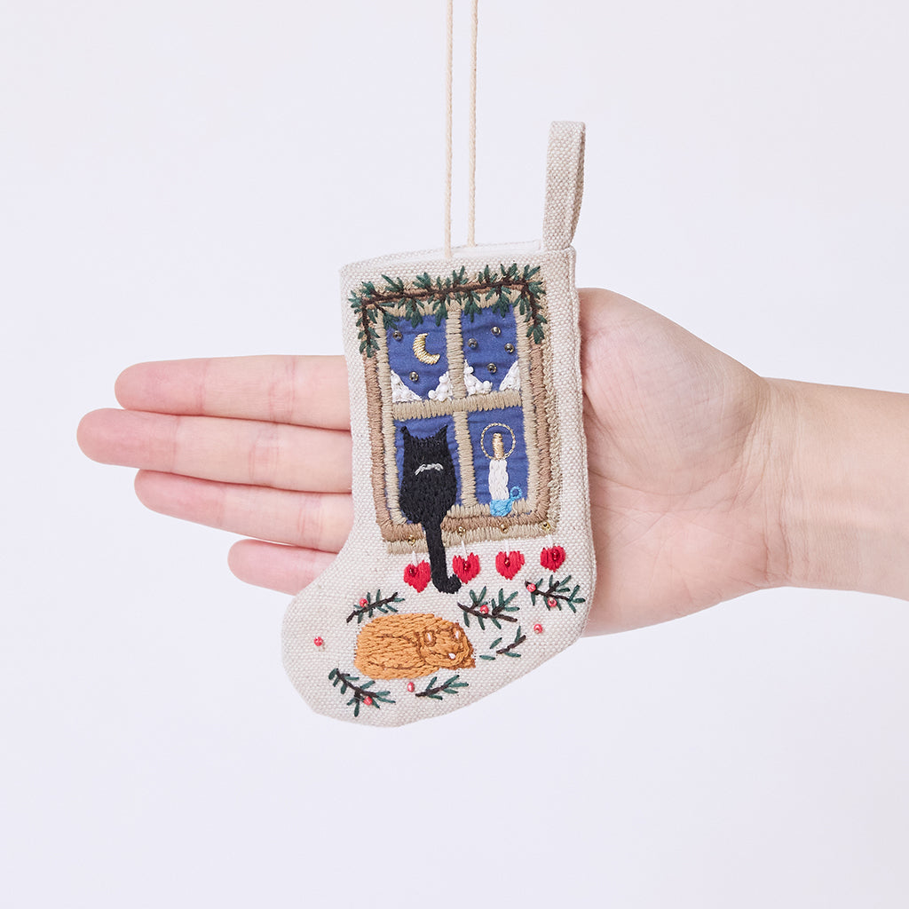 Mini Cats Stocking Ornament