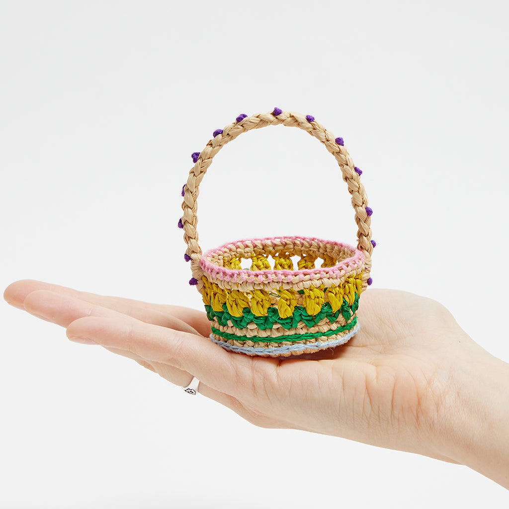 Mini Multicolored Basket