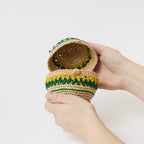 Multicolored Egg Basket