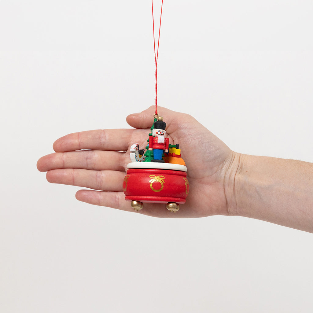 Nutcracker Music Box Wooden