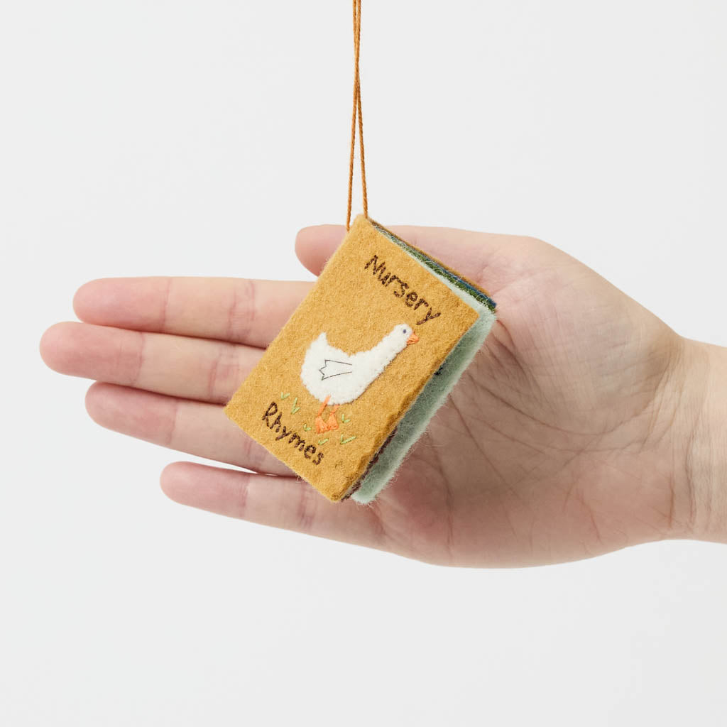Nursery Rhymes Book Ornament