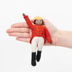 Nutcracker Prince Ornament Brown