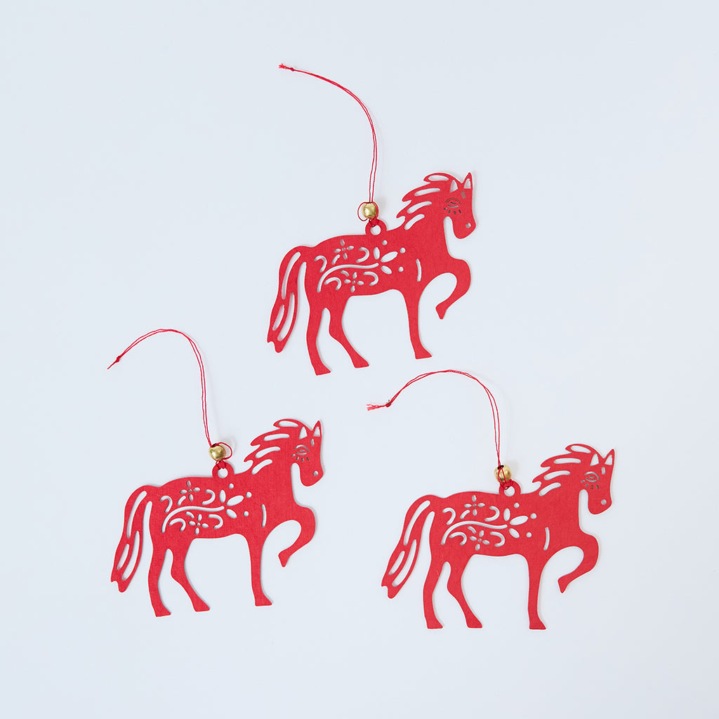 Horse Paper Ornament