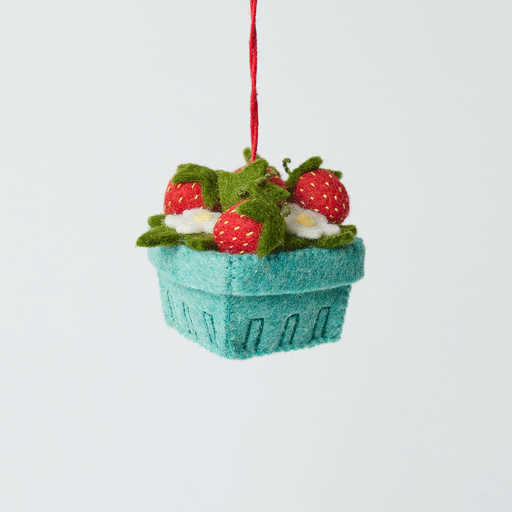 Strawberry Breakfast Ornaments