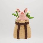 Spring on Farm Ornaments
