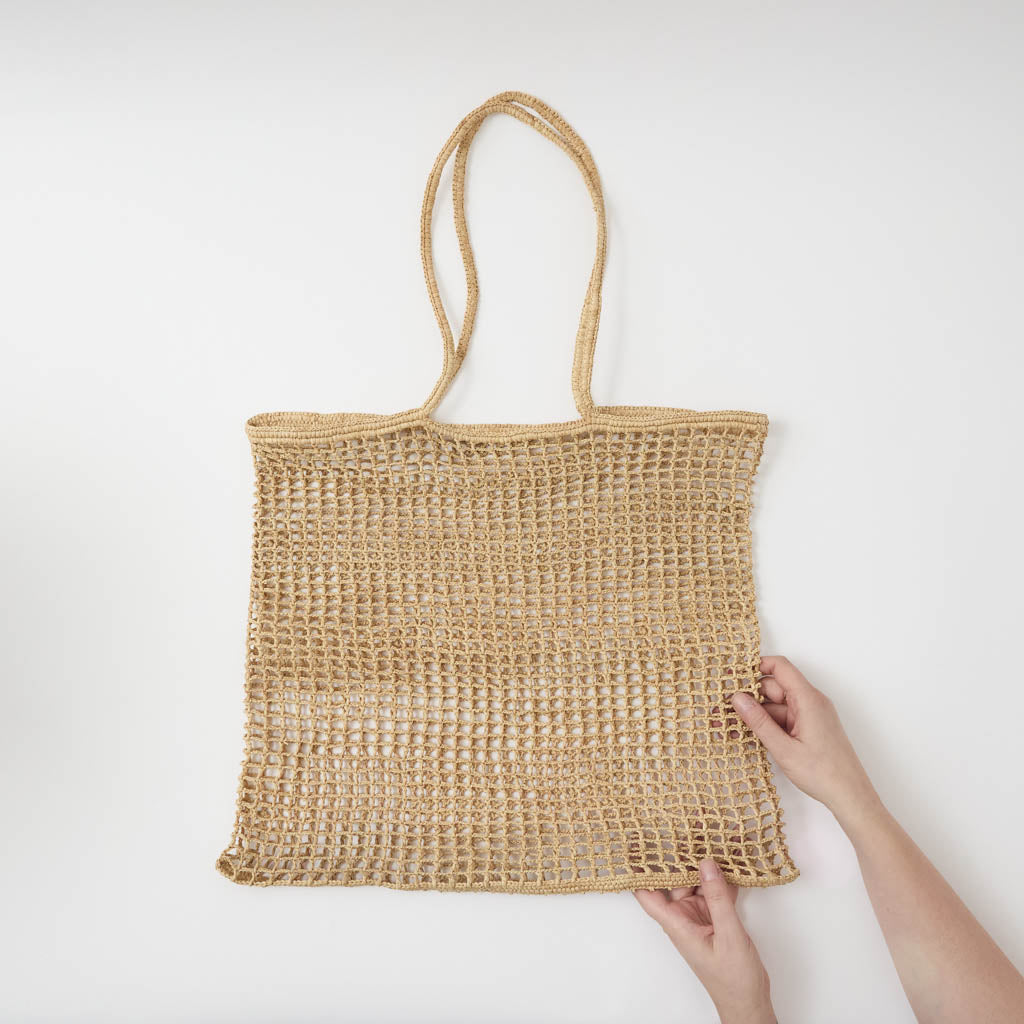 Raffia Tote Bag