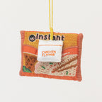 Ramen Pack Beaded Ornament