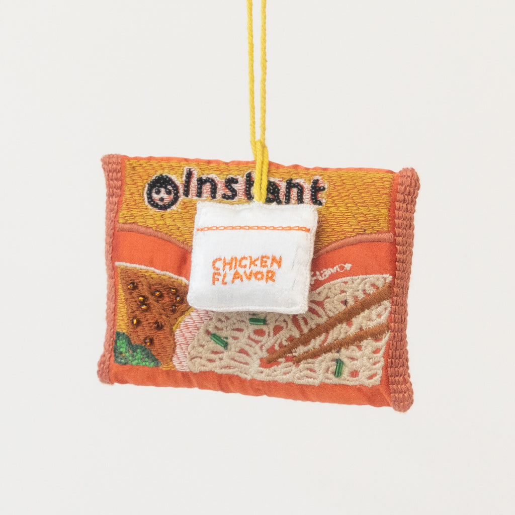 Ramen Pack Beaded Ornament