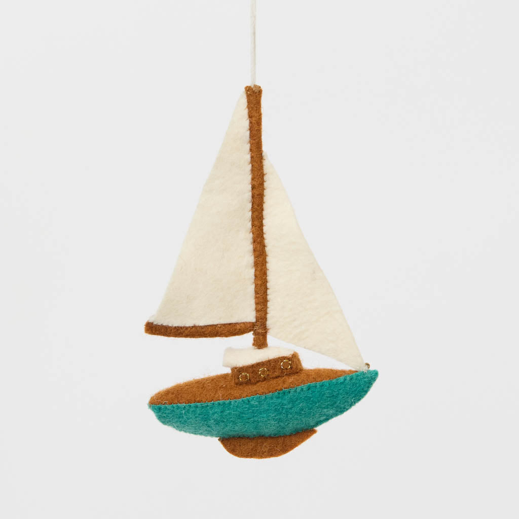 Sailboat Ornament