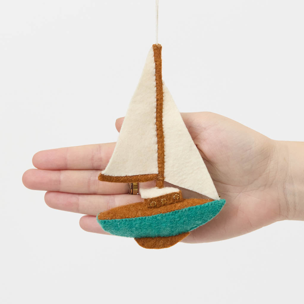 Sailboat Ornament