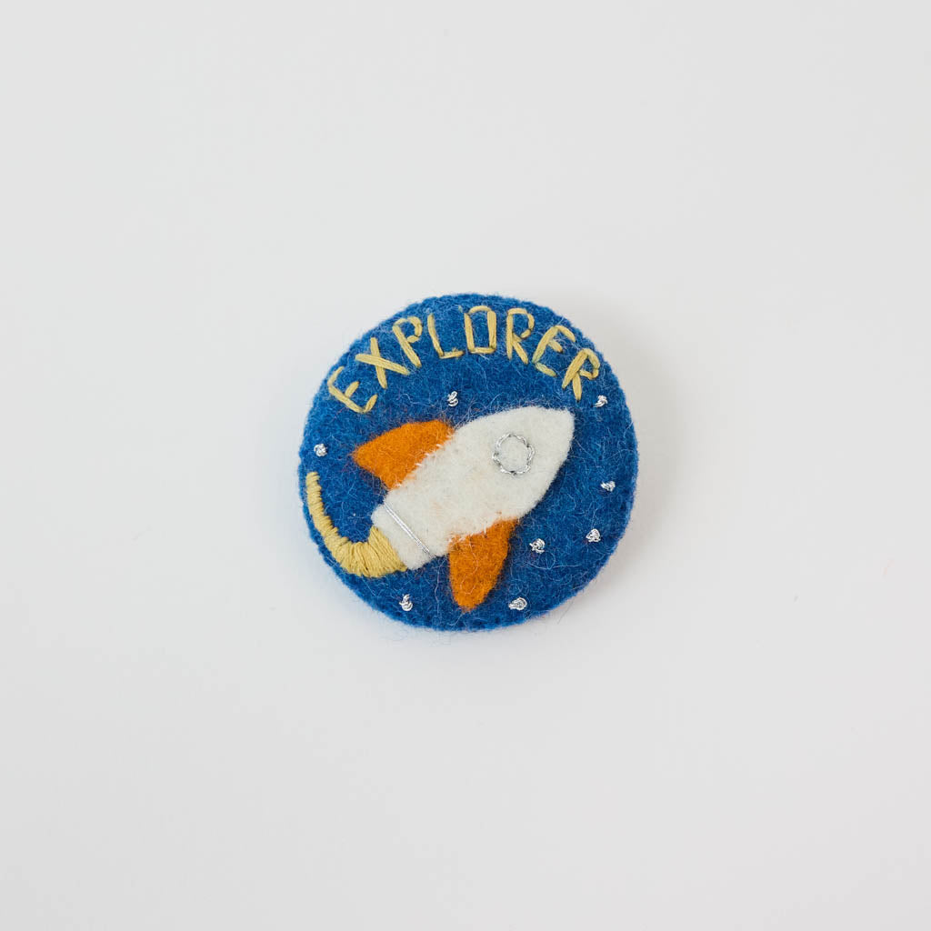 Space Mini Ornaments Badge