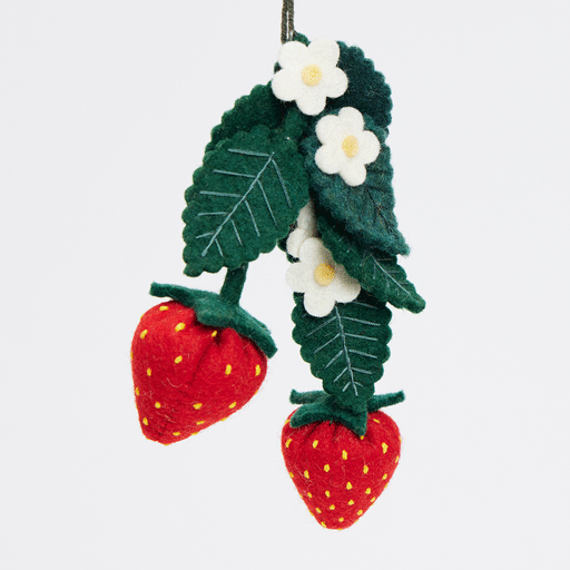 Strawberry Breakfast Ornaments