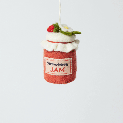 Strawberry Breakfast Ornaments