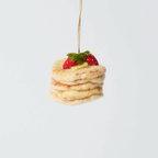 Strawberry Breakfast Ornaments