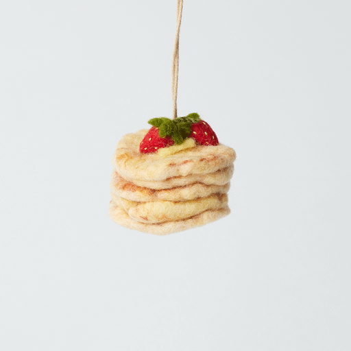Strawberry Breakfast Ornaments